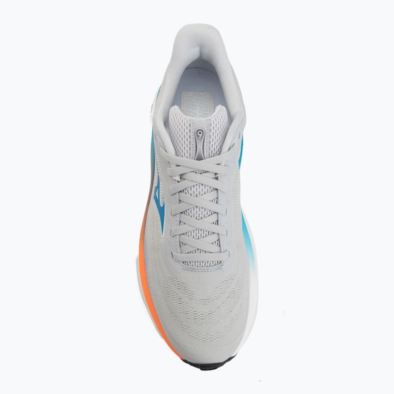 Pánske bežecké topánky Mizuno Wave Sky 9 cloudscape/blue jewel/lava orange 5