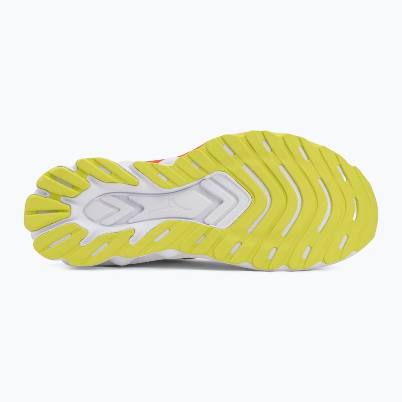 Pánske bežecké topánky Mizuno Wave Skyrise 7 white/orange/evening primrose 4