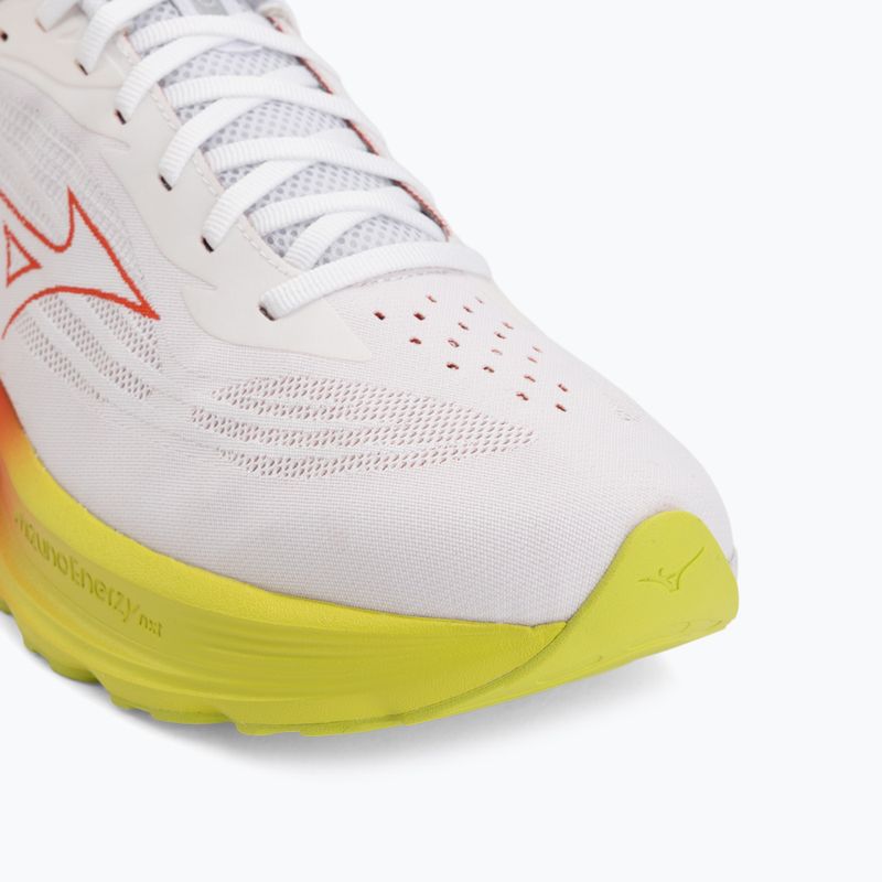 Pánske bežecké topánky Mizuno Wave Skyrise 7 white/orange/evening primrose 7