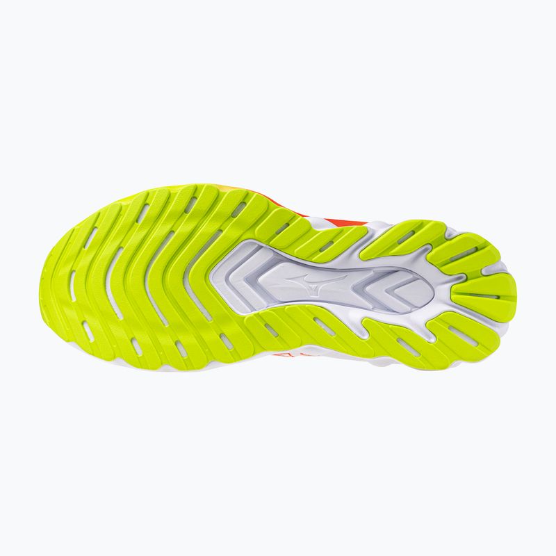 Pánske bežecké topánky Mizuno Wave Skyrise 7 white/orange/evening primrose 4