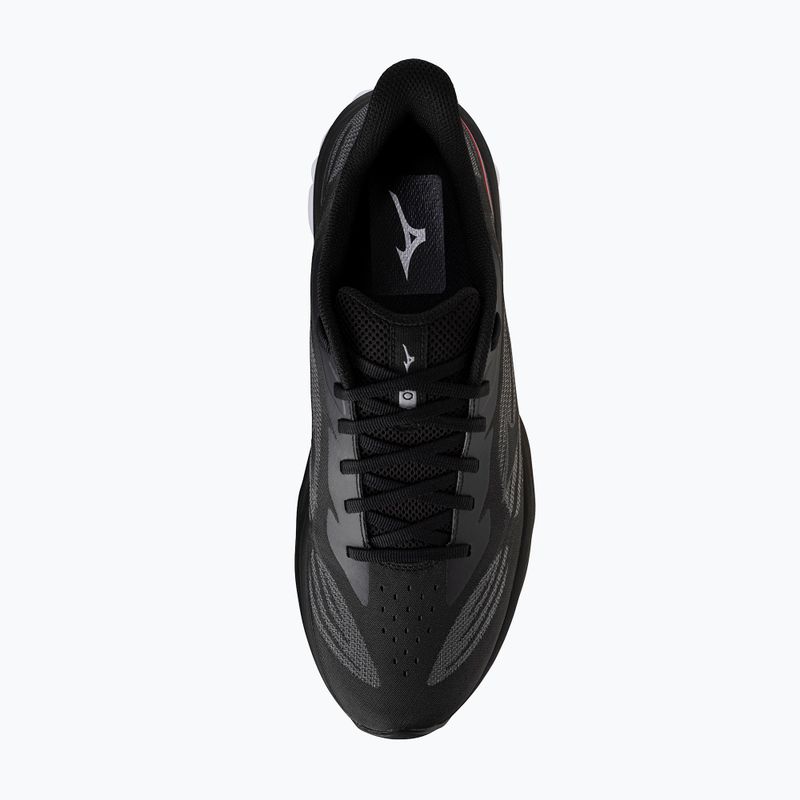 Pánske bežecké topánky Mizuno Wave Skyrise 7 black/iron gate/tomato puree 5