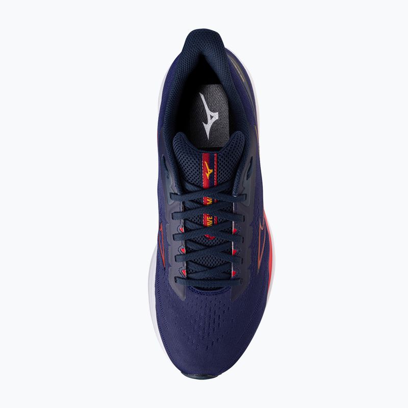 Pánske bežecké topánky Mizuno Wave Ultima 17 beacon blue/tomato puree/artisan's gold 5