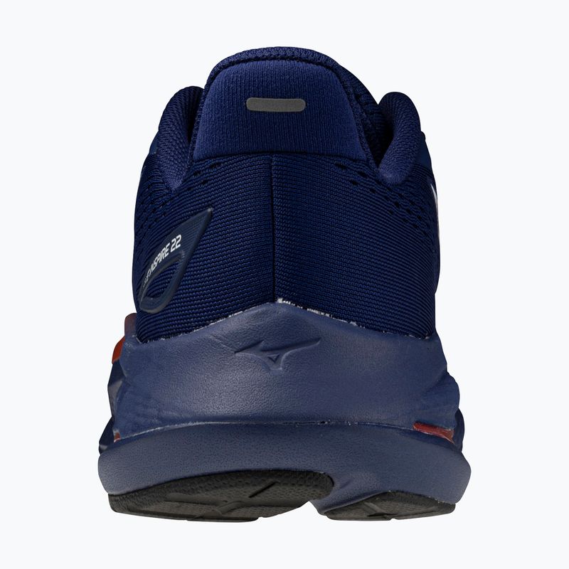 Pánske bežecké topánky Mizuno Wave Inspire 22 beacon blue/tomato puree/firecracker 3