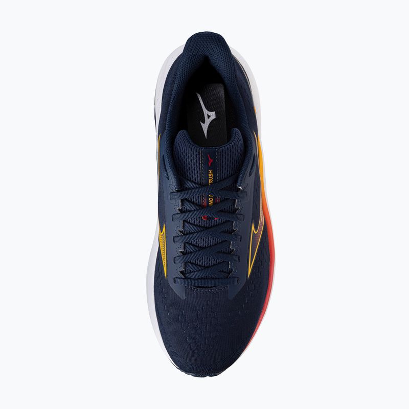 Pánske bežecké topánky Mizuno Fortrush dress blues/Artisan's gold/tomato puree 5