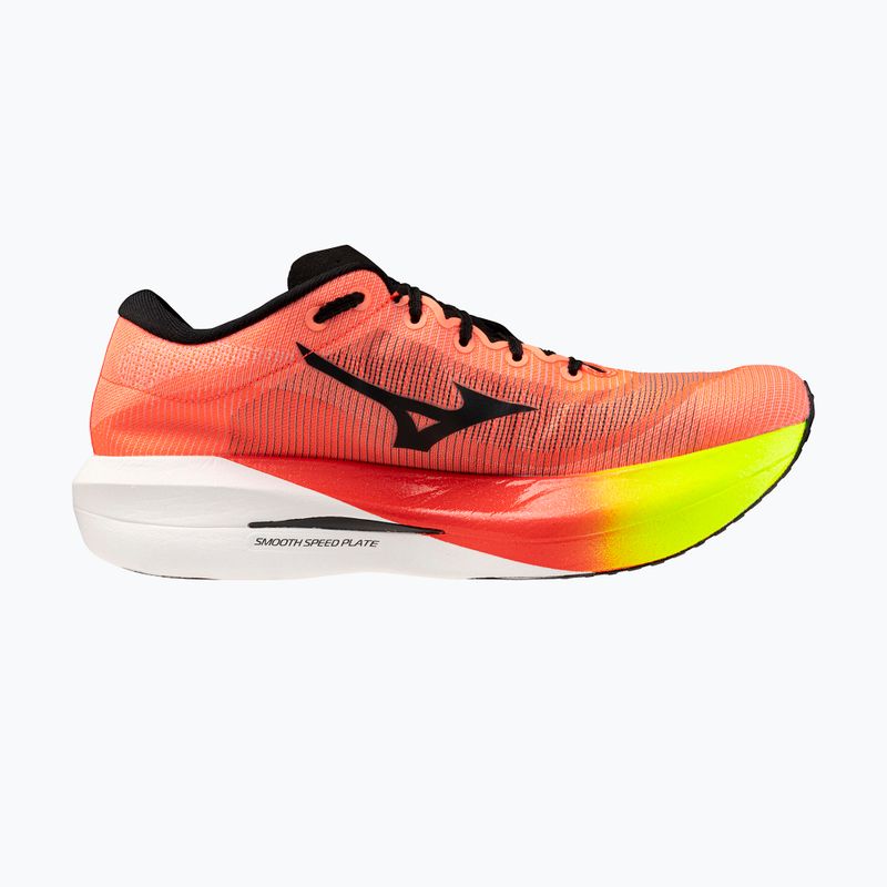 Bežecké topánky Mizuno Hyperwarp Pure lava orange/black/lightning yellow 2
