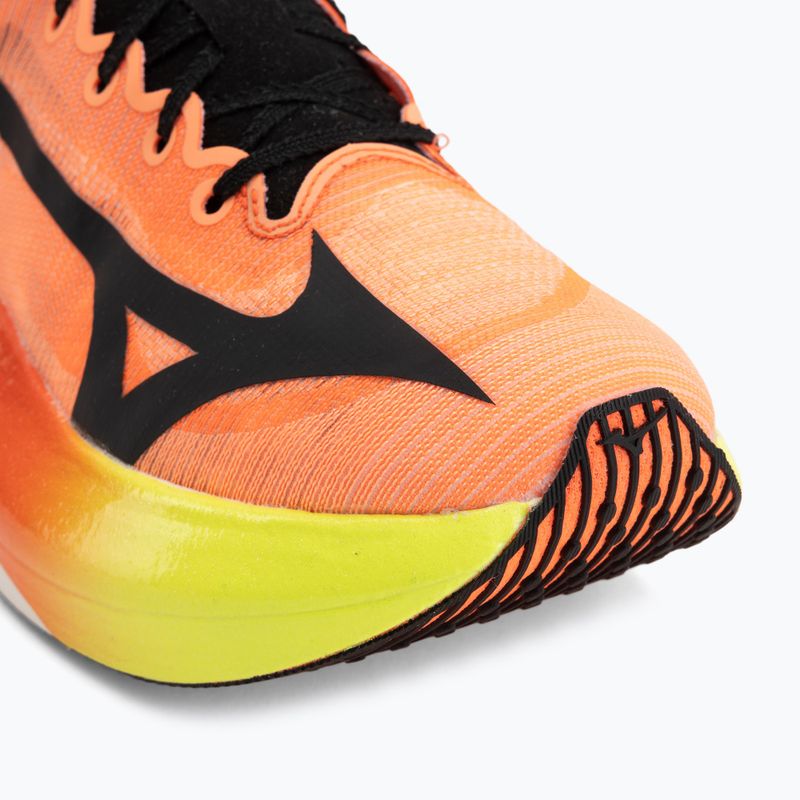Bežecké topánky Mizuno Hyperwarp Pure lava orange/black/lightning yellow 7