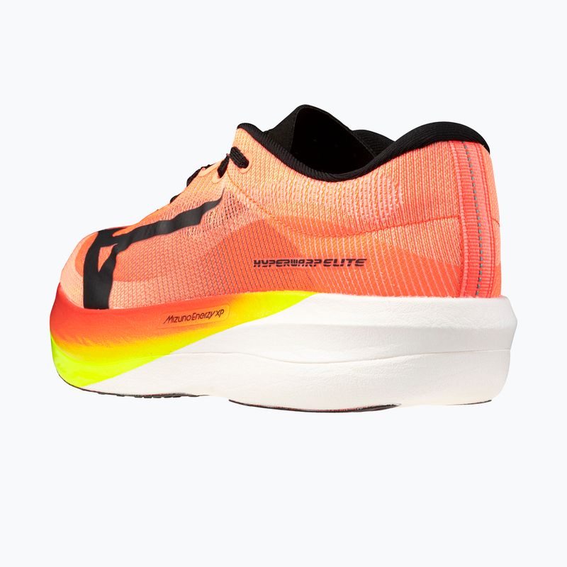 Bežecké topánky Mizuno Hyperwarp Elite lava orange/black/lightning yellow 4