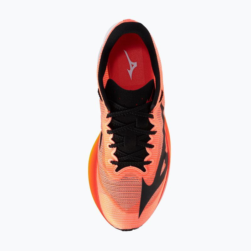 Bežecké topánky Mizuno Hyperwarp Elite lava orange/black/lightning yellow 7