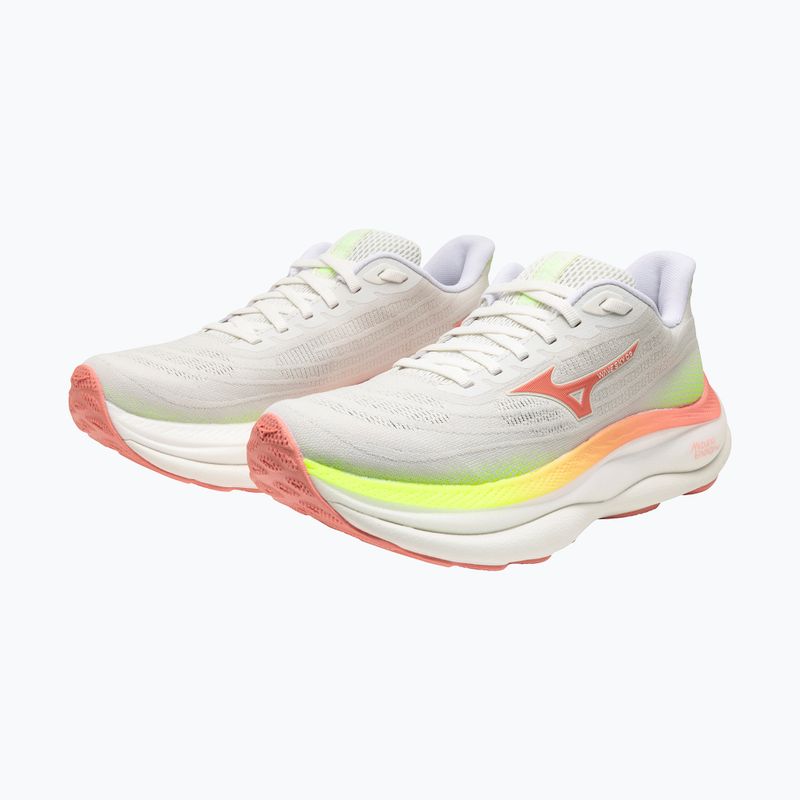 Dámske bežecké topánky Mizuno Wave Sky 9 gf white/desert flower/lime pulp 5