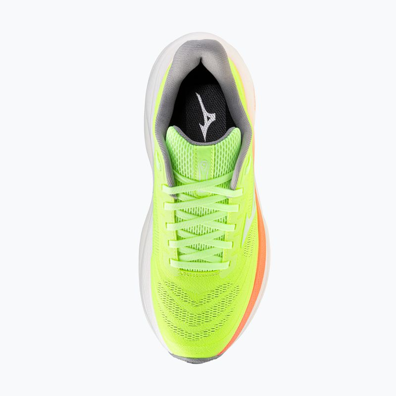 Dámske bežecké topánky Mizuno Wave Sky 9 lime pulp/white/flamingo coral 5