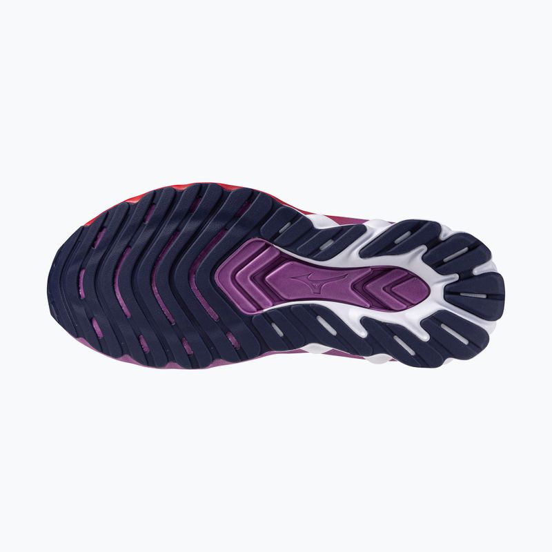 Dámske bežecké topánky Mizuno Wave Skyrise 7 rhodonite/white/tomato puree 4