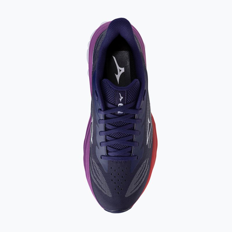 Dámske bežecké topánky Mizuno Wave Skyrise 7 rhodonite/white/tomato puree 5