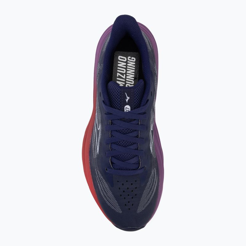Dámske bežecké topánky Mizuno Wave Skyrise 7 rhodonite/white/tomato puree 5