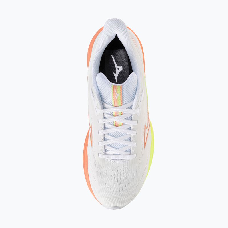 Dámske bežecké topánky Mizuno Wave Ultima 17 white/desert flower/lime pulp 5