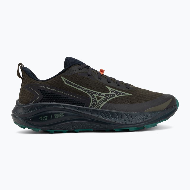 Pánske bežecké topánky Mizuno Neo Lumina Gtx forest night/sea spray/vulcan 2