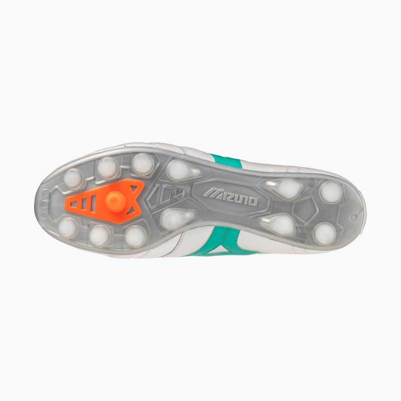 Kopačky  Mizuno Morelia II Elite FG white/arcadia/lava orange 4