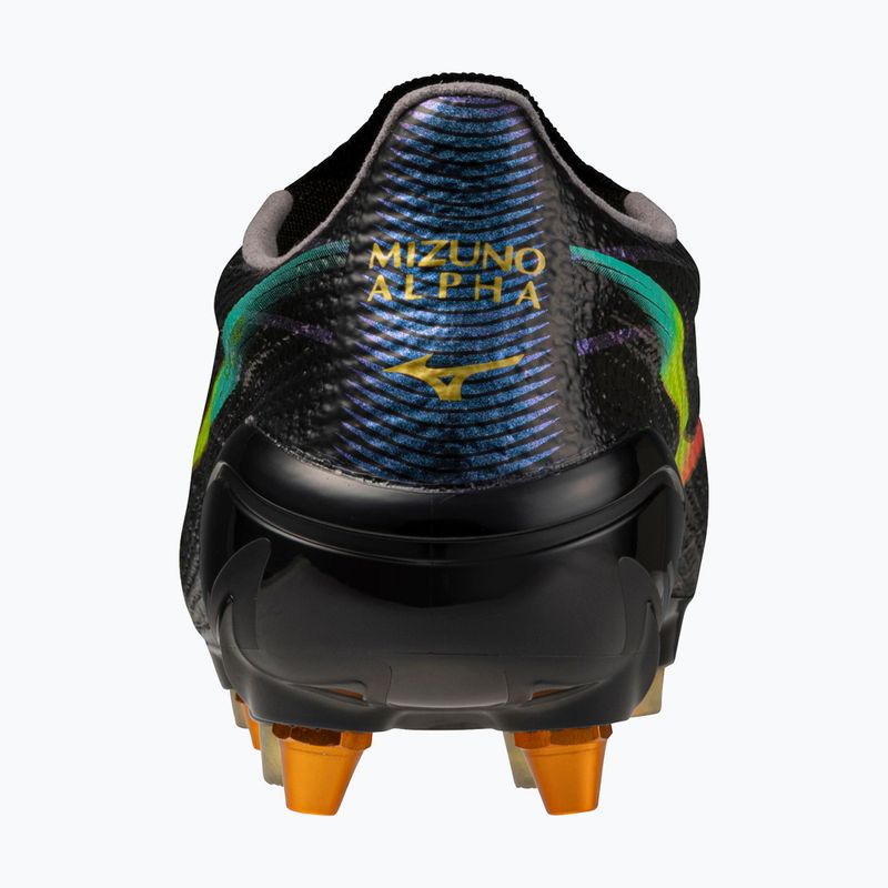 Kopačky  Mizuno Alfa III Elite Mix black/lava orange/evening primrose 3