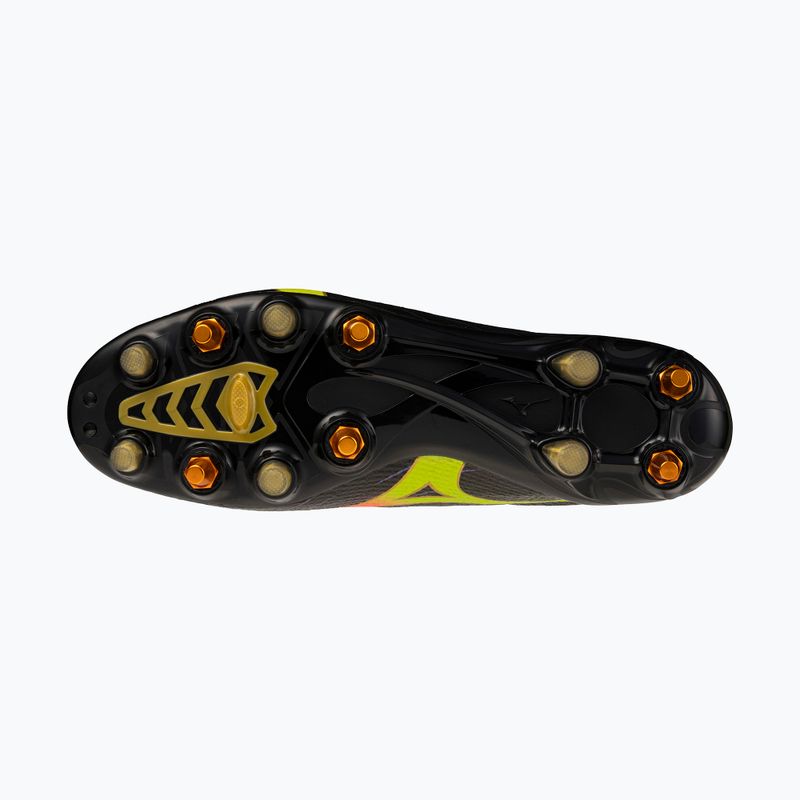 Kopačky  Mizuno Alfa III Elite Mix black/lava orange/evening primrose 4