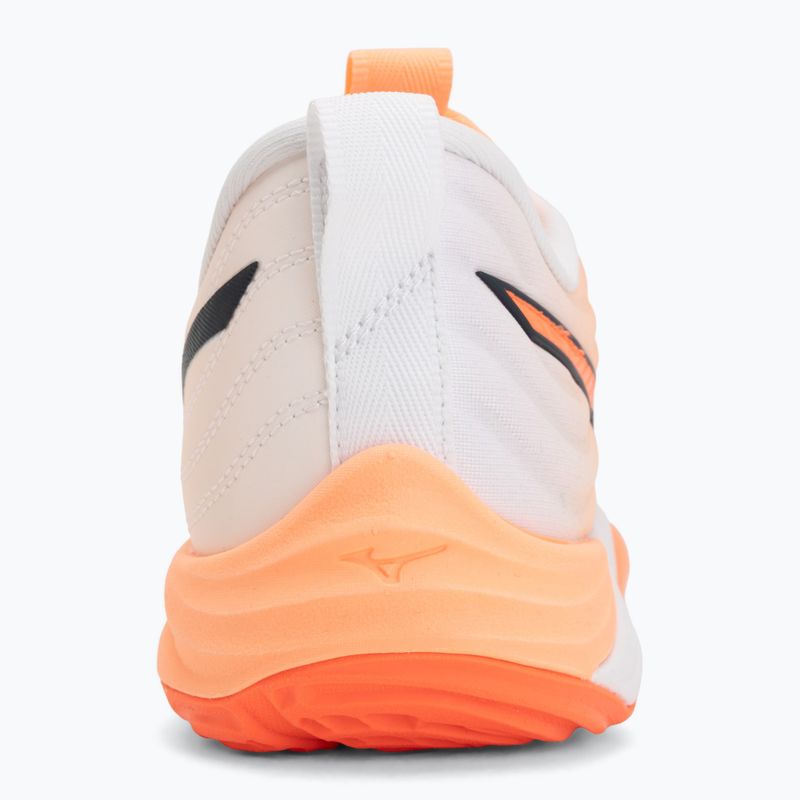 Volejbalové topánky Mizuno Wave Momentum Elite flamingo coral/lava orange/white 6