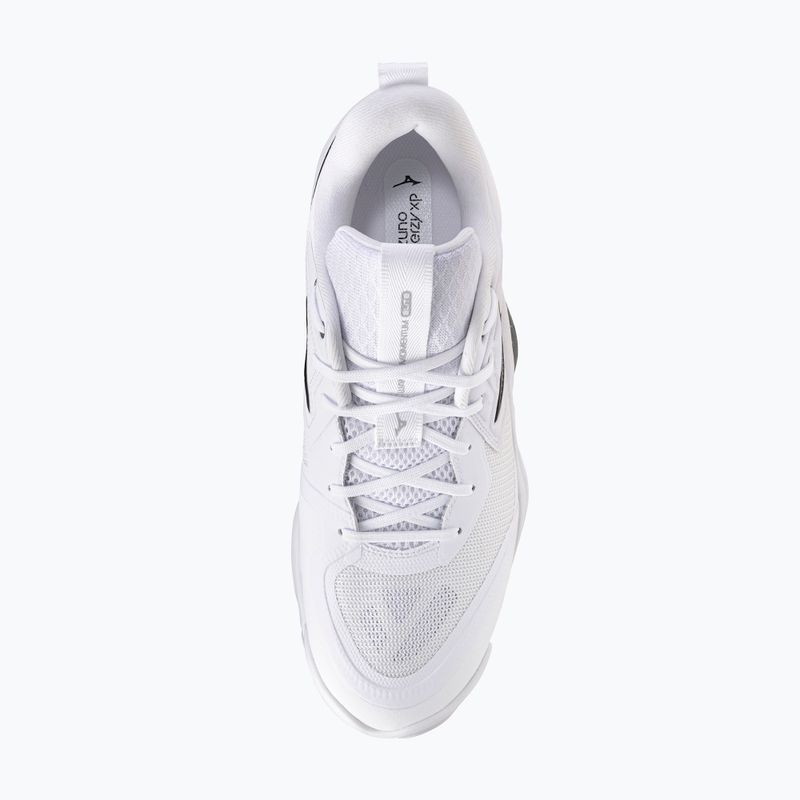 Volejbalové topánky Mizuno Wave Momentum Elite white/metallic gray/black 5