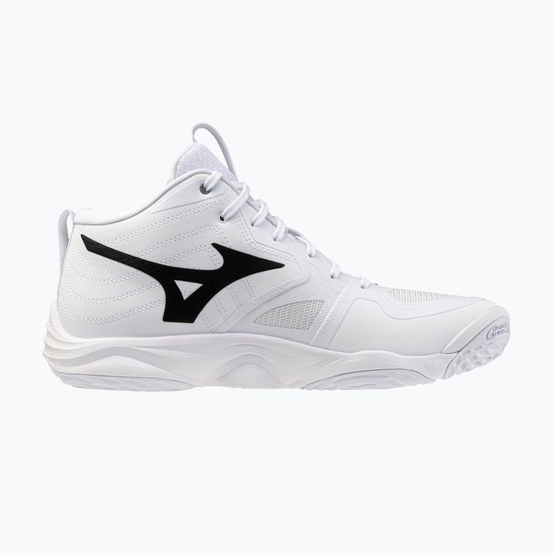 Volejbalové topánky Mizuno Wave Momentum Elite Mid white/metallic gray/black 2