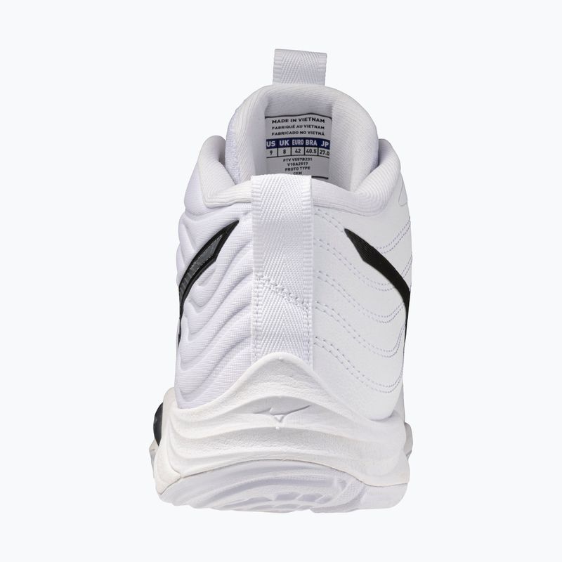 Volejbalové topánky Mizuno Wave Momentum Elite Mid white/metallic gray/black 3