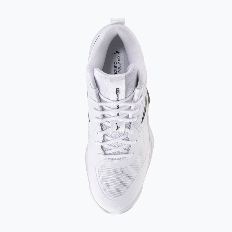 Volejbalové topánky Mizuno Wave Momentum Elite Mid white/metallic gray/black 5