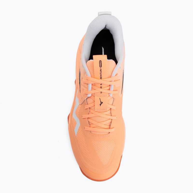 Volejbalové topánky Mizuno Wave Momentum Pro flamingo coral/carbon/white 4