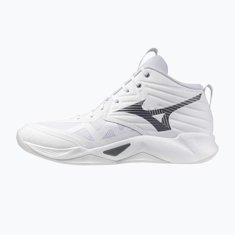 Volejbalové topánky Mizuno Wave Momentum Pro Mid white/metallic gray/black