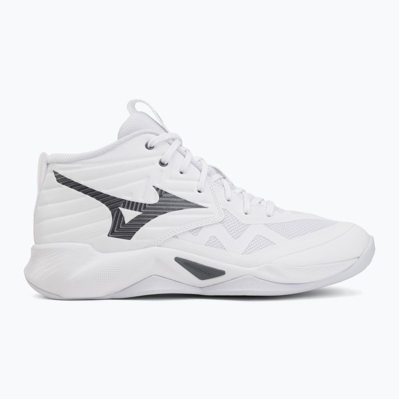 Volejbalové topánky Mizuno Wave Momentum Pro Mid white/metallic gray/black 2
