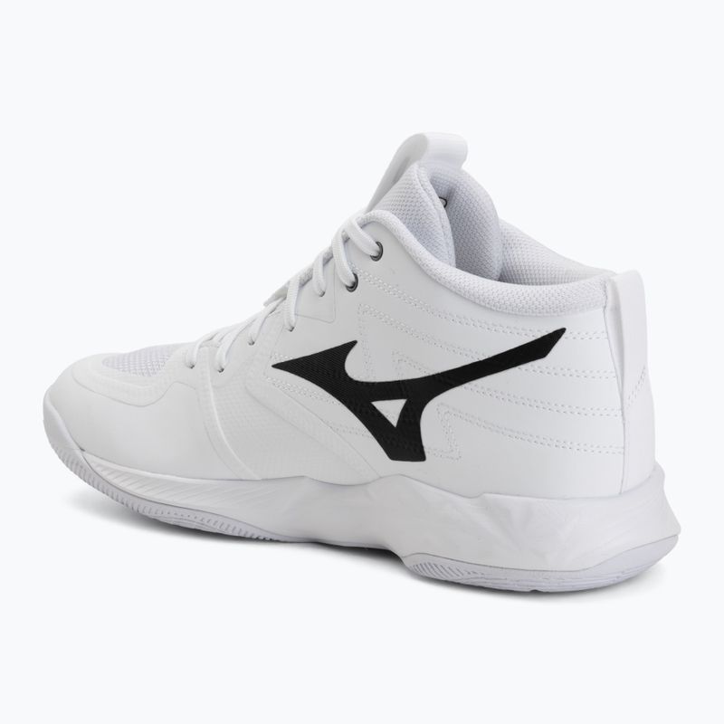 Volejbalové topánky Mizuno Wave Momentum Pro Mid white/metallic gray/black 3