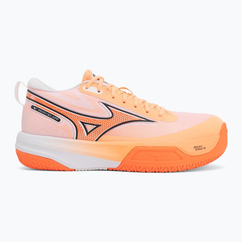 Volejbalové topánky Mizuno Neo Jump flamingo corallava orange/white 2