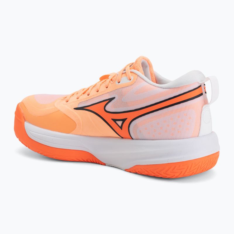 Volejbalové topánky Mizuno Neo Jump flamingo corallava orange/white 3