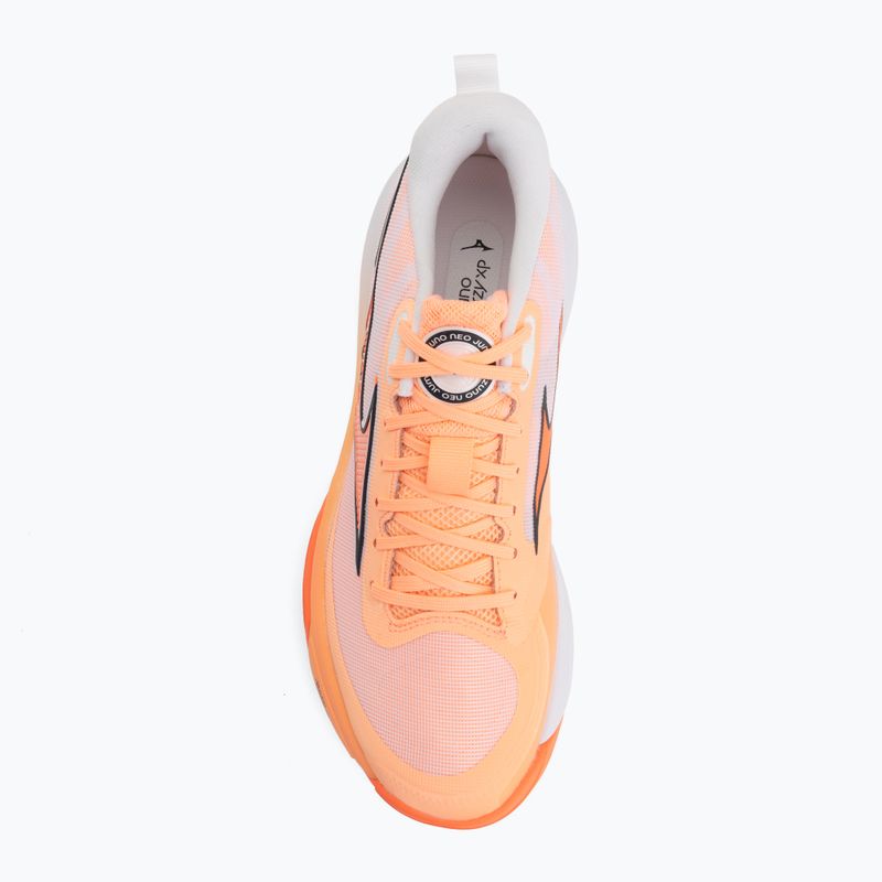 Volejbalové topánky Mizuno Neo Jump flamingo corallava orange/white 5