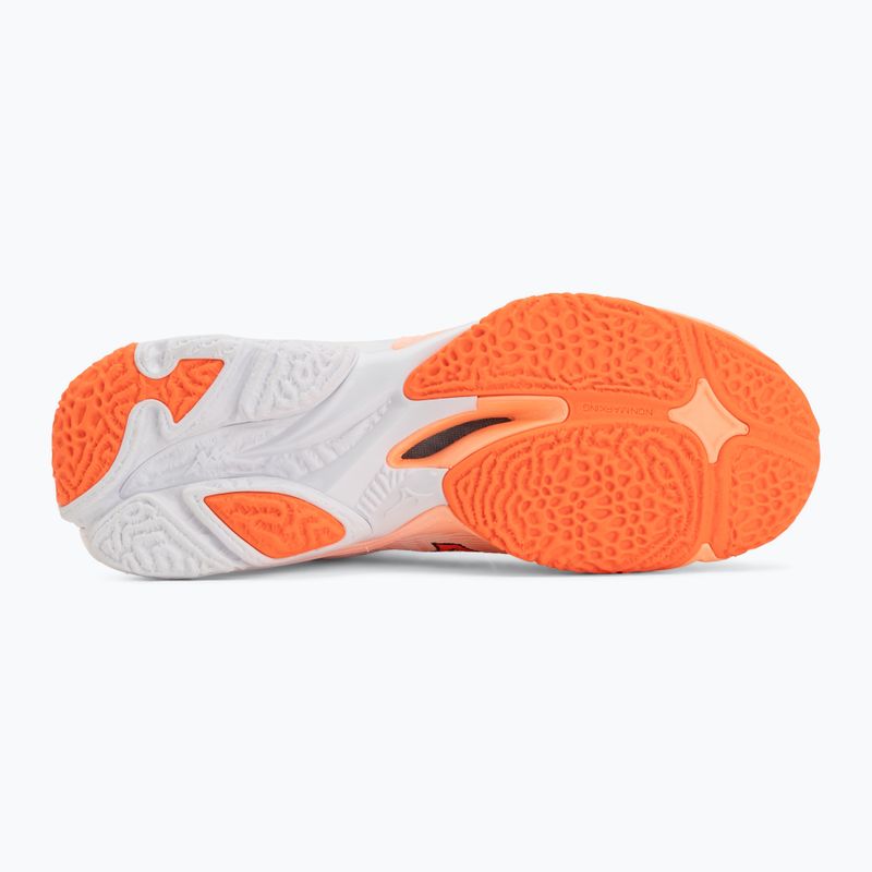 Volejbalové topánky Mizuno Wave Lightning Elite Mid Flamingo Coral/Lava Orange/White 4