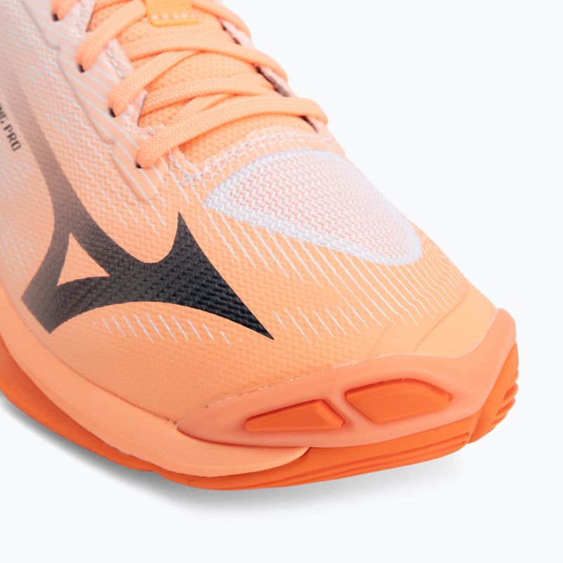 Volejbalové topánky Mizuno Wave Lightning Pro flamingo coral/carbon/white 7