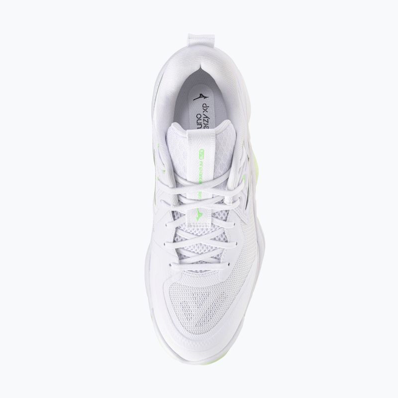 Dámske volejbalové topánky Mizuno Wave Momentum Elite white/balsam green/ambrosia 5