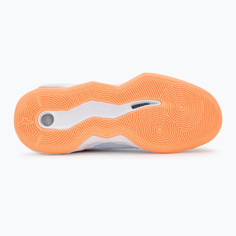 Dámske volejbalové topánky Mizuno Wave Momentum Pro blue finch/lava orange/flamingo coral 4