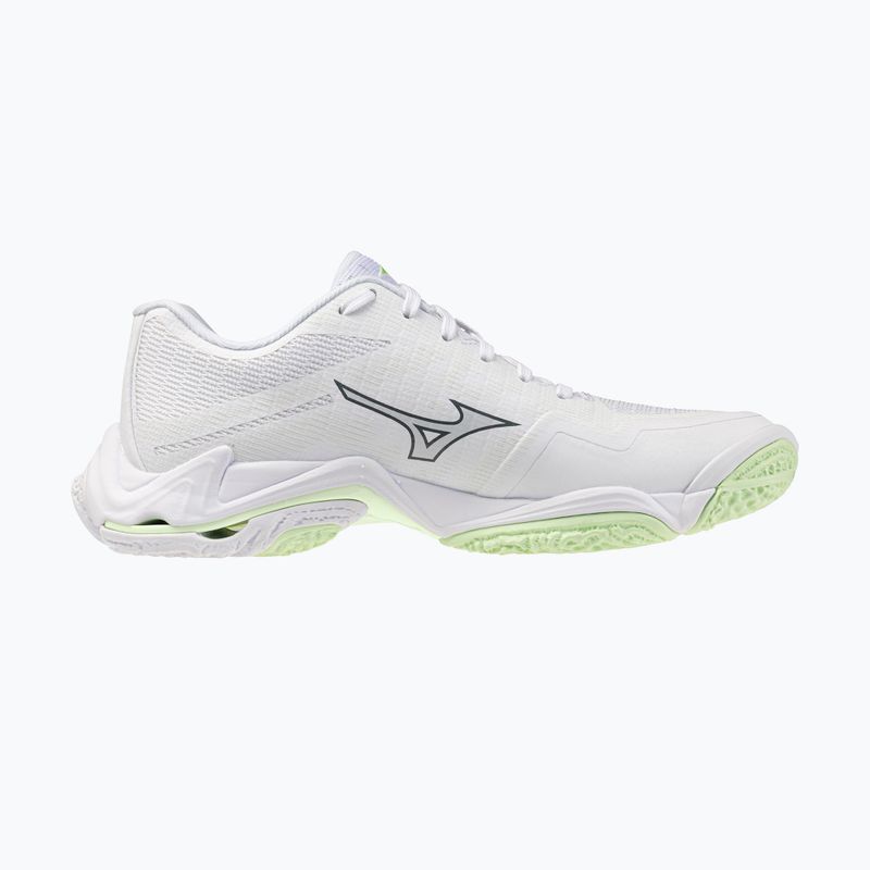 Dámske volejbalové topánky Mizuno Wave Lightning Elite white/balsam green/ambrosia 2