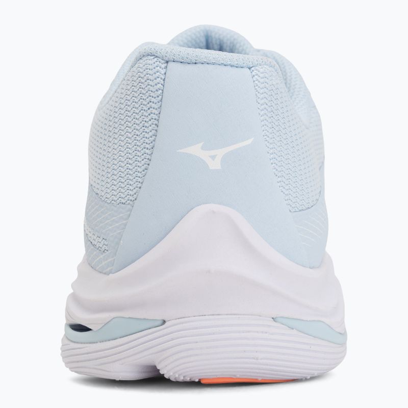 Dámske volejbalové topánky Mizuno Wave Lightning Pro blue finch/lava orange/flamingo coral 6