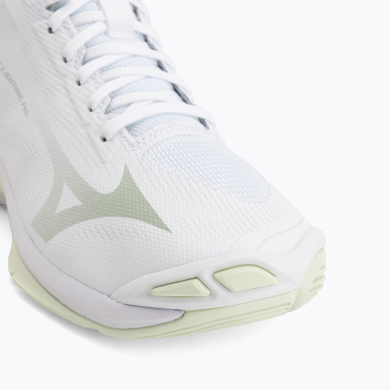 Dámske volejbalové topánky Mizuno Wave Lightning Pro Mid white/aqua gray/ambrosia 7