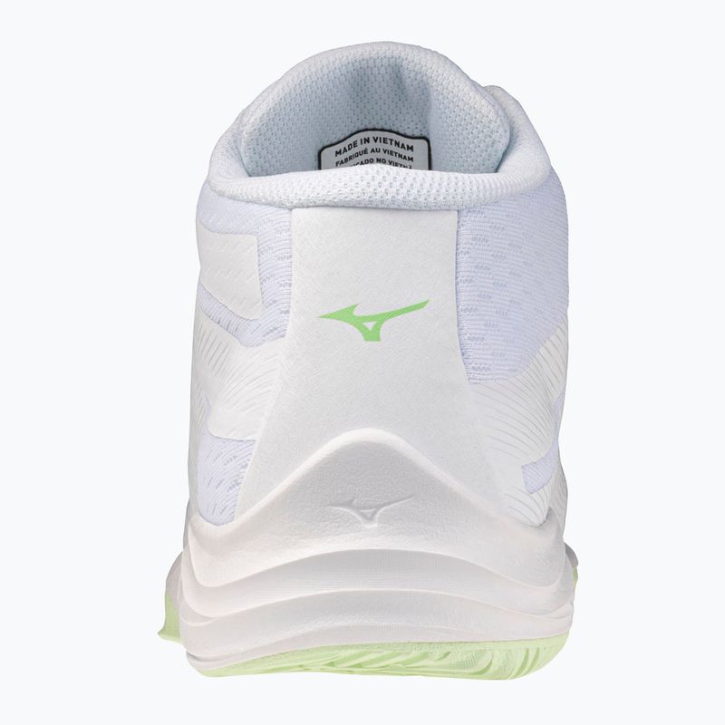 Dámske volejbalové topánky Mizuno Lightning Select Mid white/aqua gray/ambrosia 3