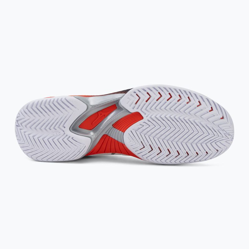 Pánske tenisové topánky Mizuno Wave Exceed Court AC white/insignia blue/orange 4