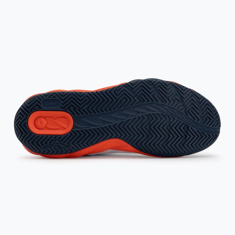 Pánske tenisové topánky Mizuno Wave Enforce Court 2 AC white/insignia blue/orange 4