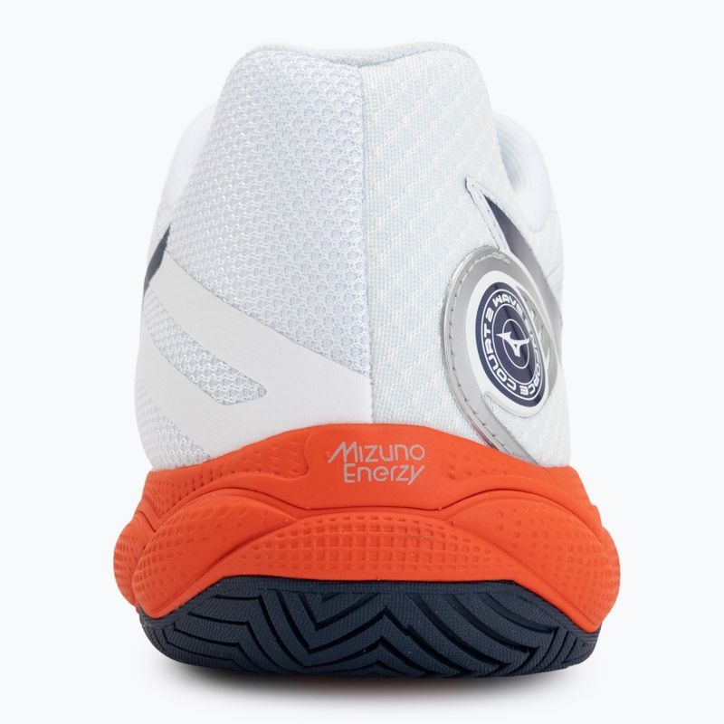 Pánske tenisové topánky Mizuno Wave Enforce Court 2 AC white/insignia blue/orange 6