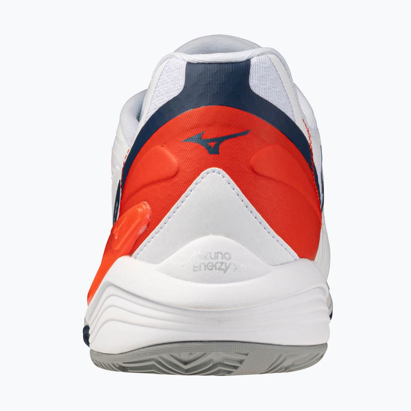 Pánske tenisové topánky Mizuno Neo Ace CC white/insignia blue/orange 3