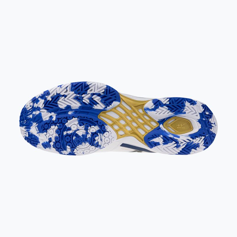 Dámske topánky na bedminton Mizuno Wave Claw 4 white/dazzling blue/stargazer 2