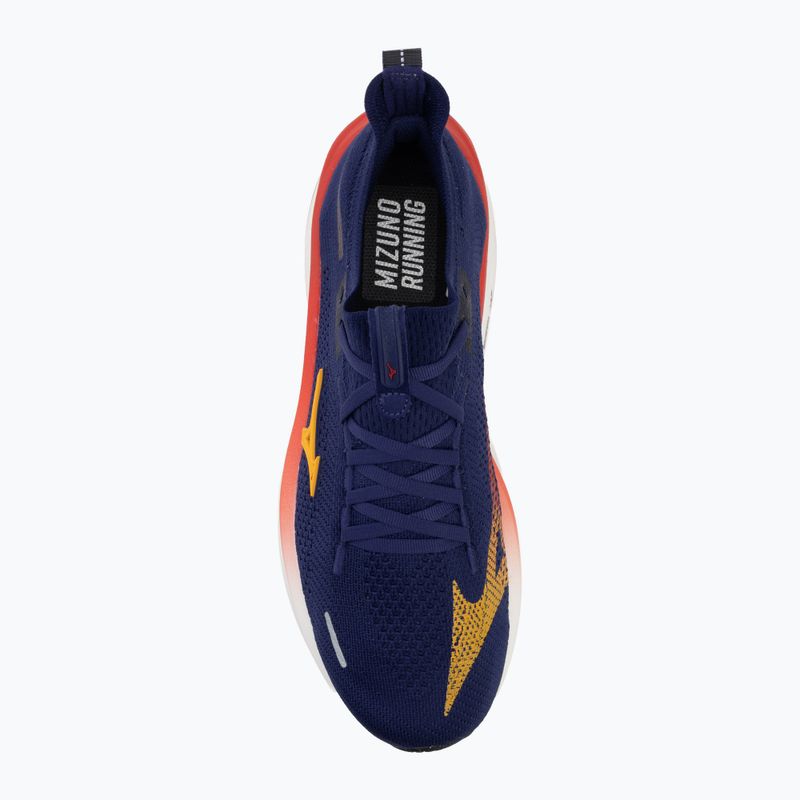 Pánske bežecké topánky Mizuno Neo Vista 3 beacon blue/artisan's gold/tomato puree 5