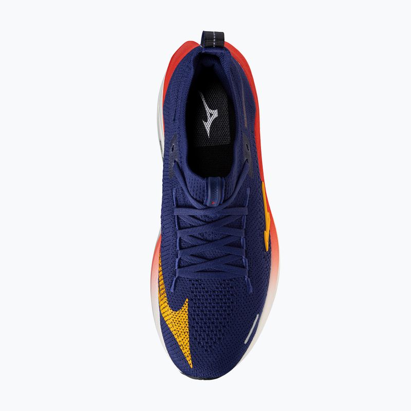 Pánske bežecké topánky Mizuno Neo Vista 3 beacon blue/artisan's gold/tomato puree 5