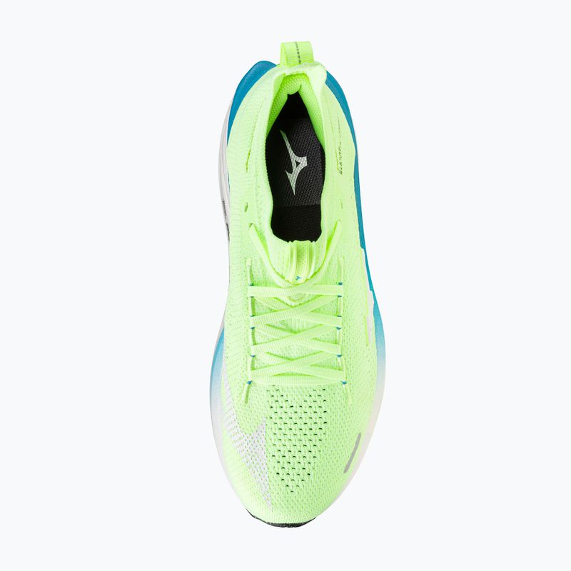 Pánske bežecké topánky Mizuno Neo Vista 3 lime pulp/white/blue jewel 5